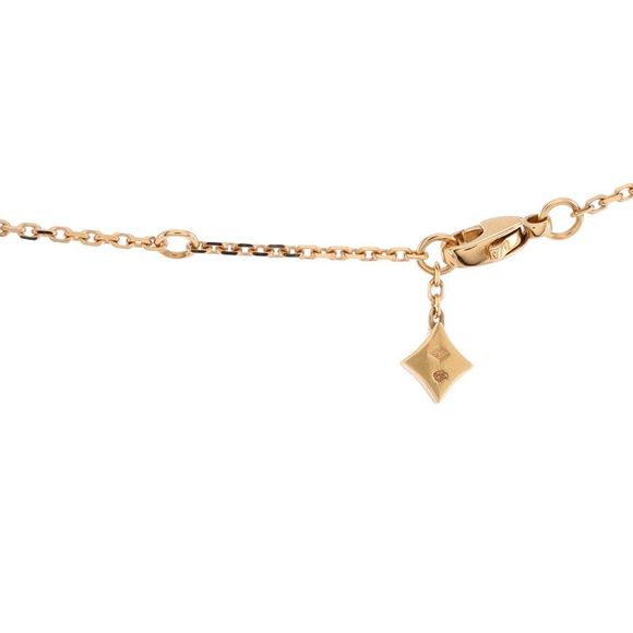 Louis Vuitton Star Blossom Pendant Necklace 18K Rose Gold and Diamonds - - Picture 4 of 4